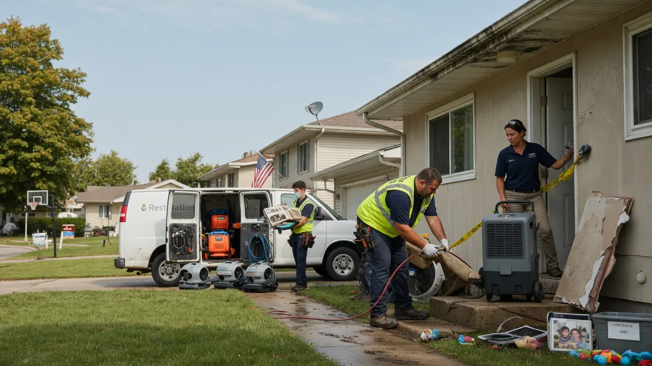 Water Damage Restoration in Rockwall, TX near me